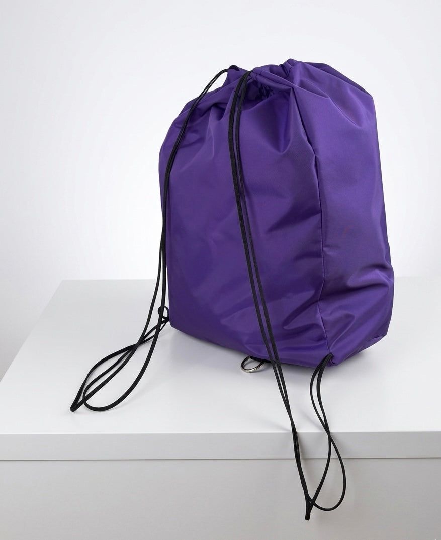 DRAWSTRING BACKPACK Purple