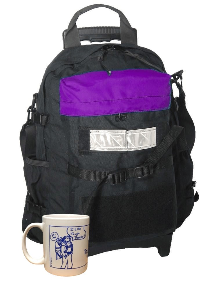 TIMBER Rolling Pack Wheeled Bags, by Tough Traveler. Made in USA since 1970
