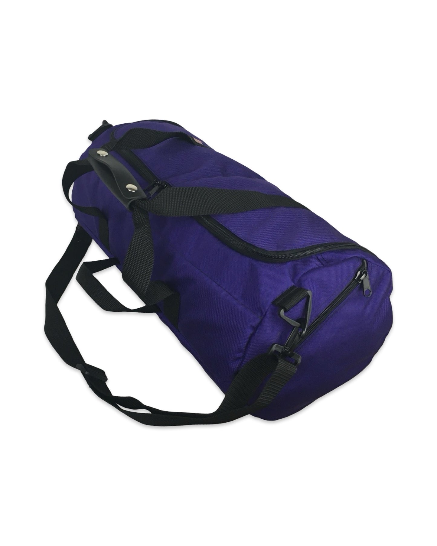 Made in USA garment bag that rolls up into a duffel