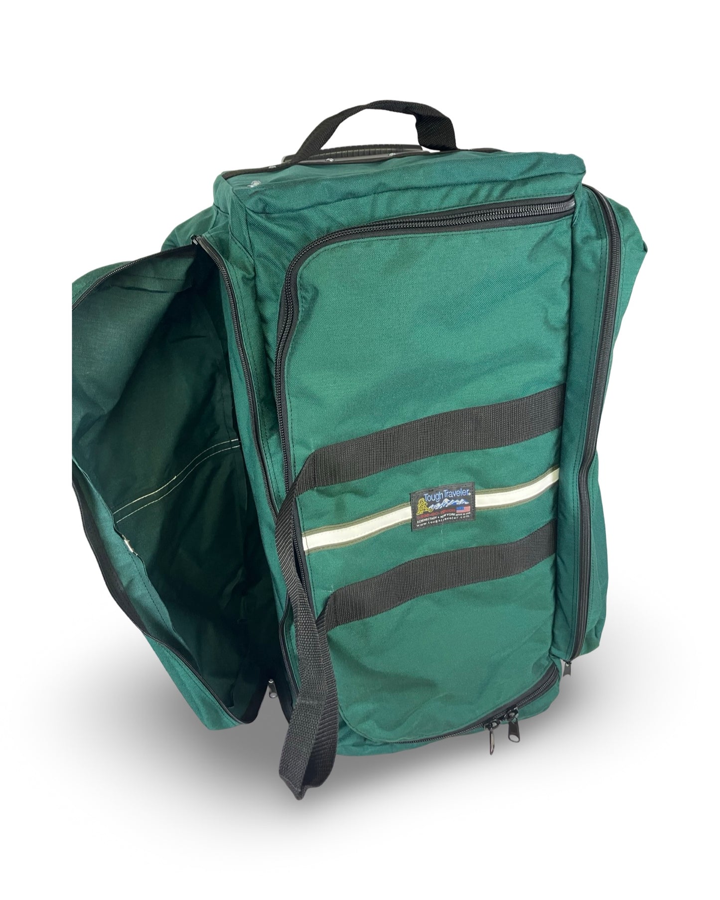 SAMOYED Wheeled Suitcase Luggage, by Tough Traveler. Made in USA since 1970