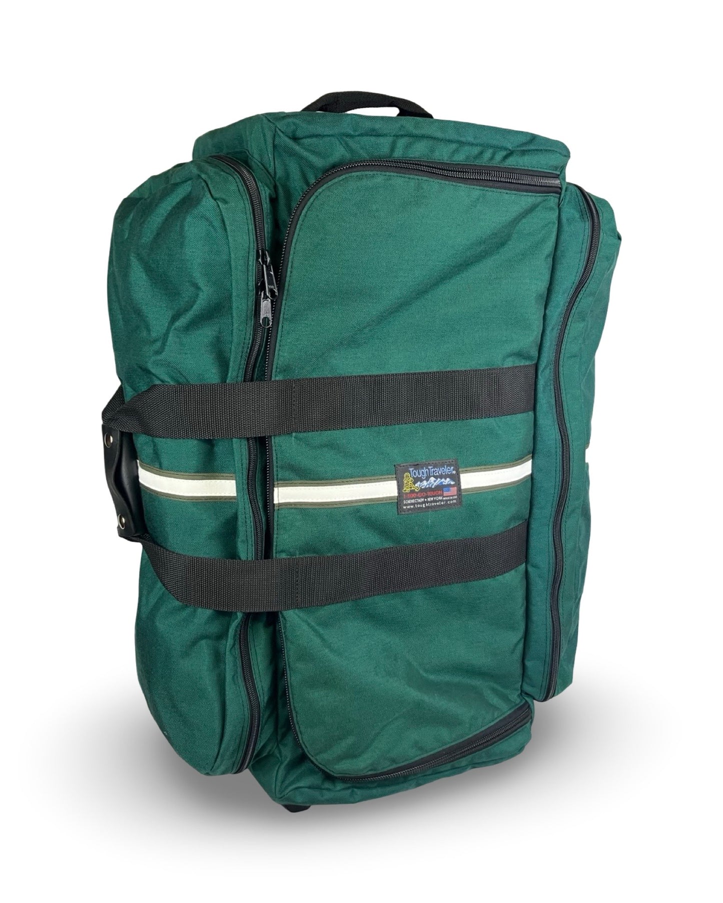 SAMOYED Wheeled Suitcase Luggage, by Tough Traveler. Made in USA since 1970