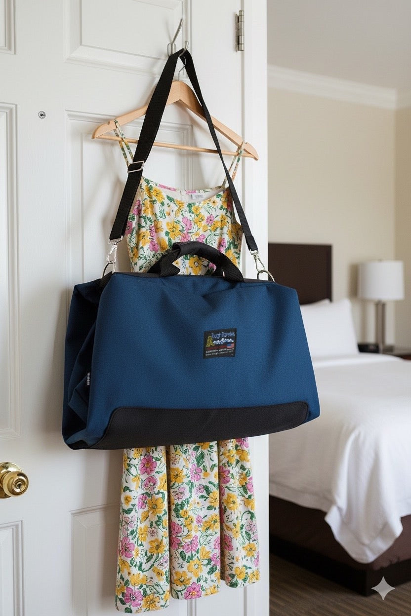 Slim Lightweight 1000D Garment Bag Made in USA | Handcrafted by Tough Traveler since 1970 Navy Slim Lightweight 1000D Garment Bag Made in USA | Handcrafted by Tough Traveler since 1970 Navy