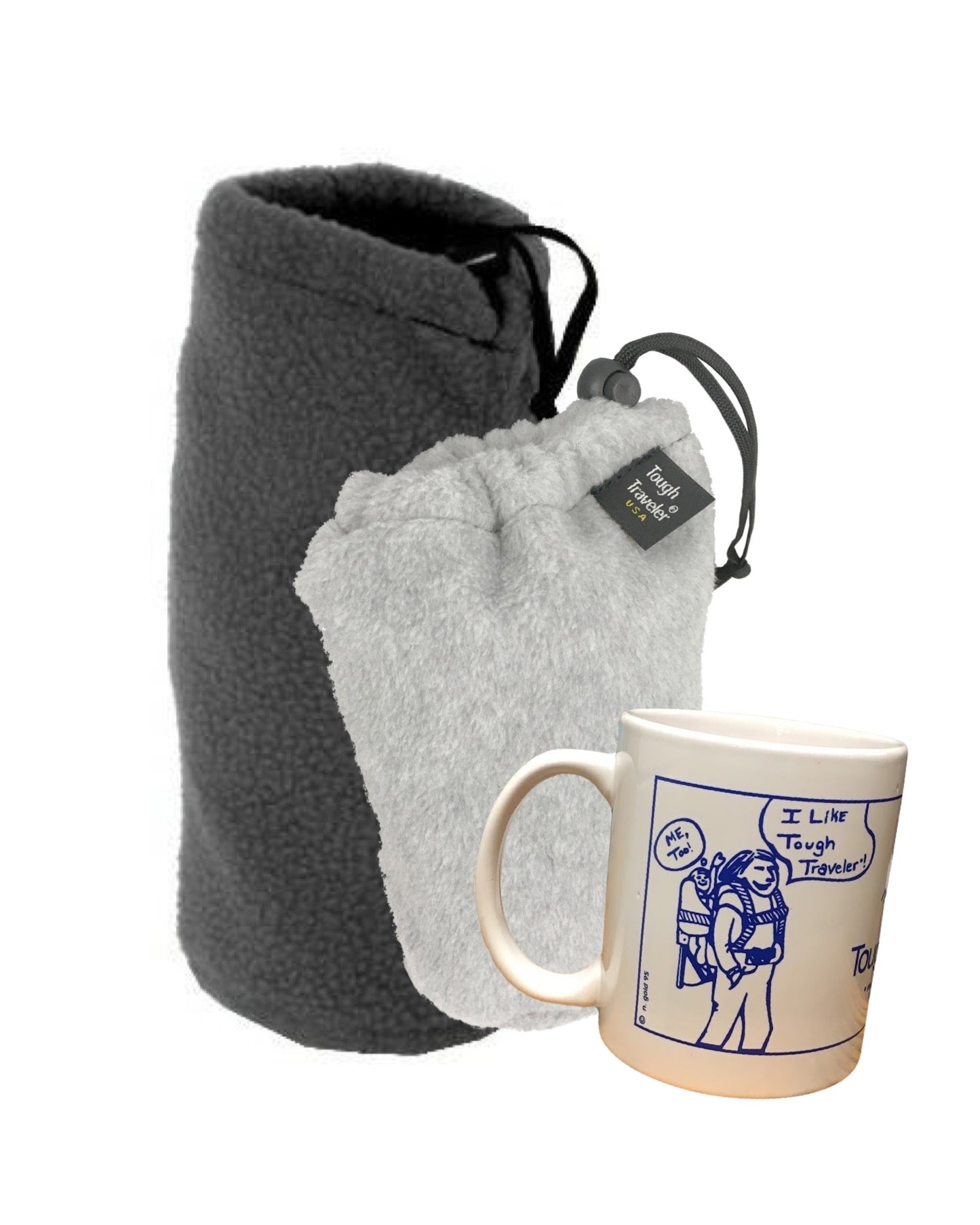 FLEECE STUFF SACK Stuff Sacks, by Tough Traveler. Made in USA since 1970