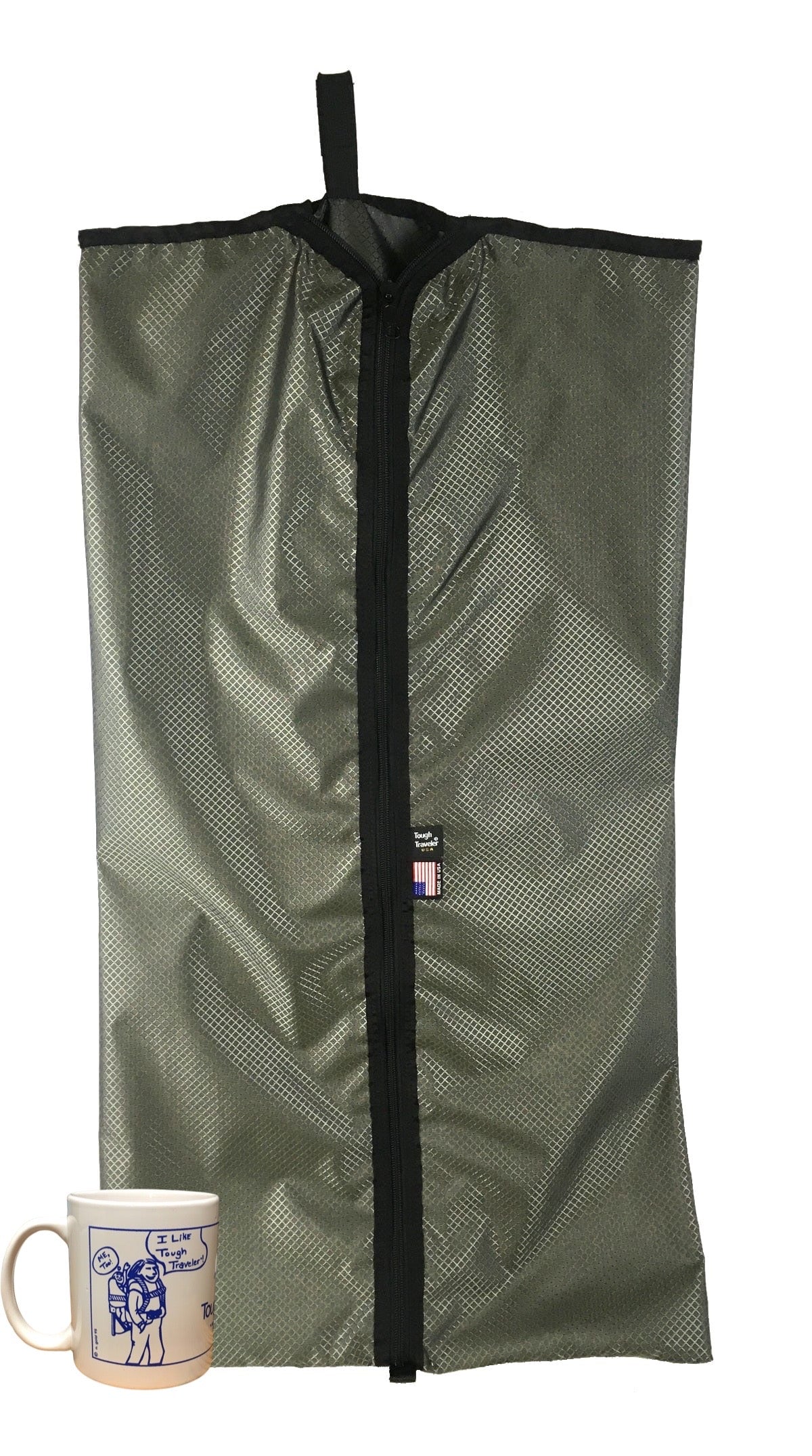 HANG-UP Garment Bags, by Tough Traveler. Made in USA since 1970