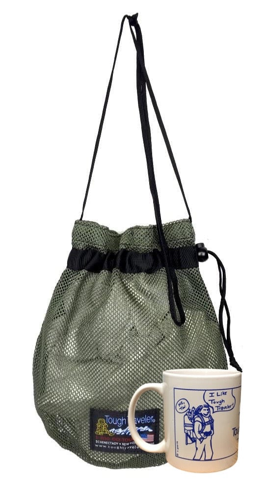 DRAWSTRING SHOULDER BAG