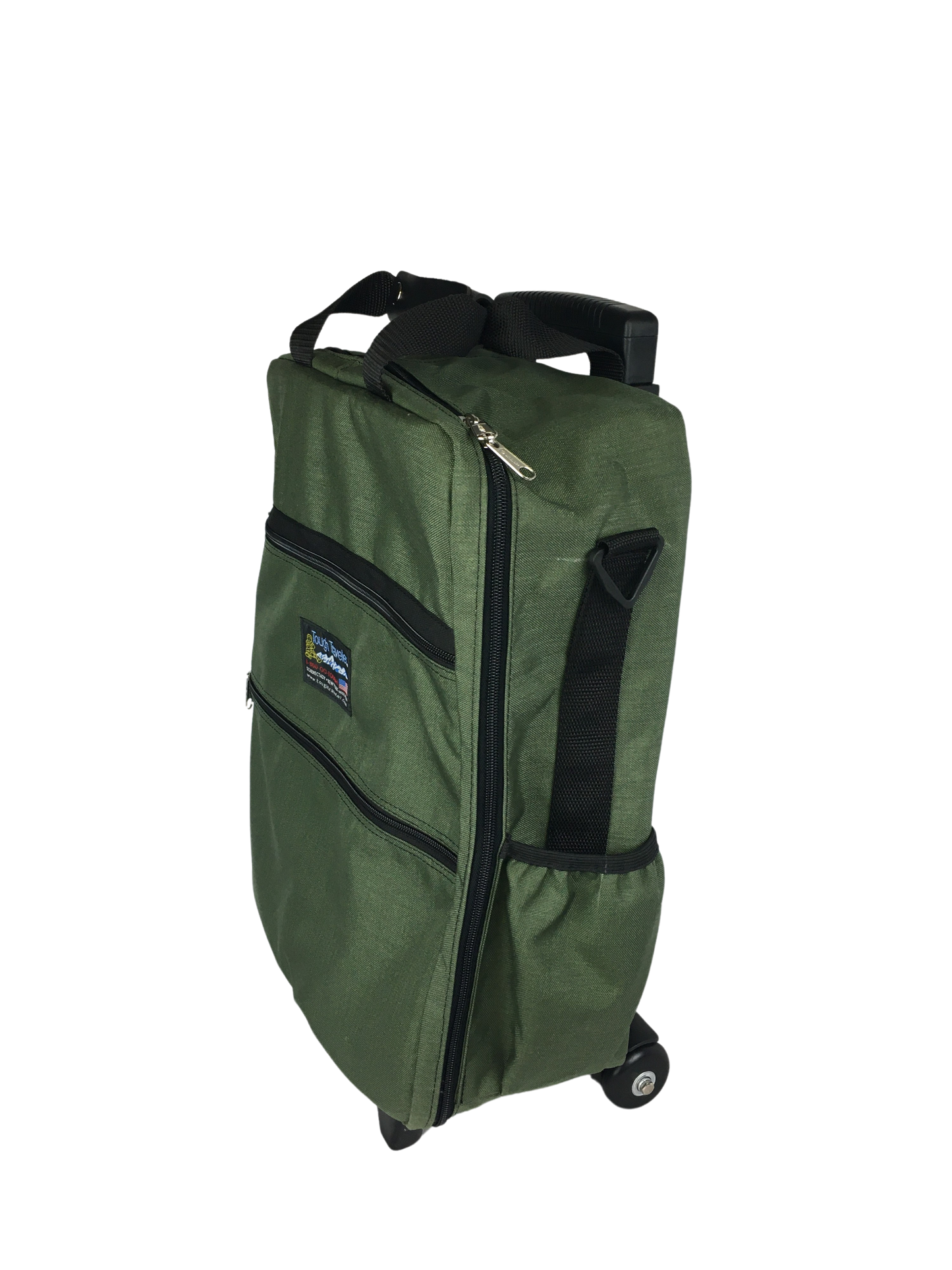 CLIPPER Wheeled Carry-On Carry-on Luggage, by Tough Traveler, Made in USA