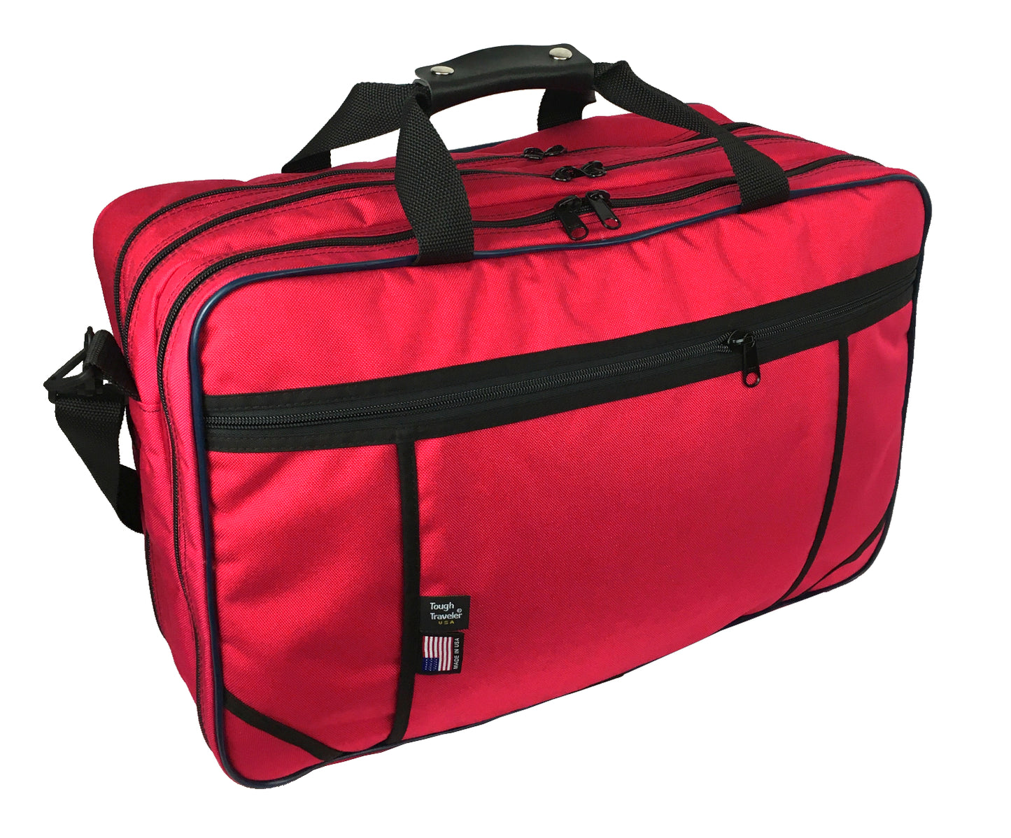 Made in USA TRI-ZIP One-Bag Carry-On Carry-on Luggage