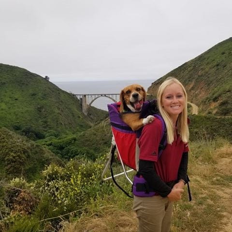 backpack for dogs hiking XL Hiking Dog Carrier Backpack Made in USA