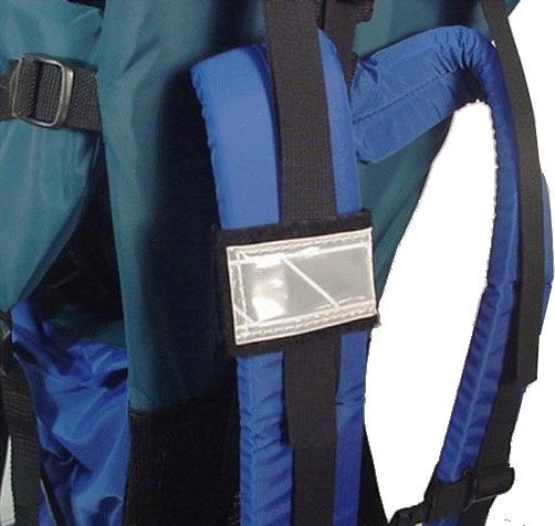 FRONT REFLECTOR Straps & Accessories, by Tough Traveler. Made in USA since 1970