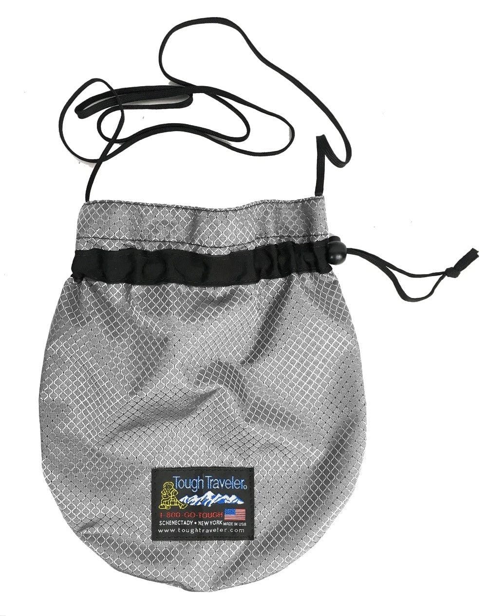DRAWSTRING SHOULDER BAG Pouches, by Tough Traveler. Made in USA since 1970