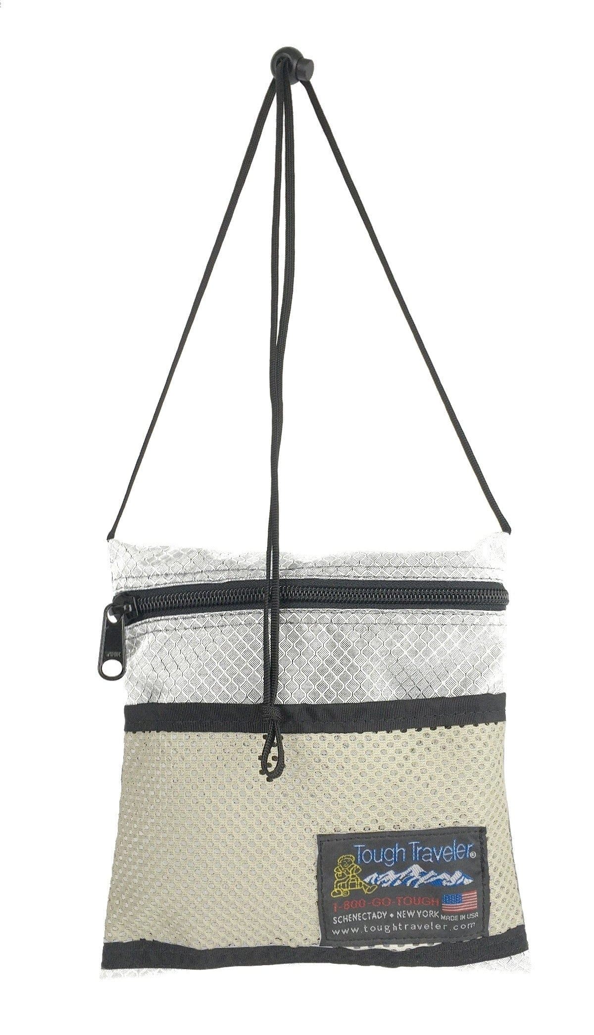 LARGE POUCH with MESH POCKET Pouches, by Tough Traveler. Made in USA since 1970