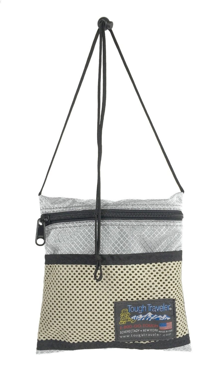 LARGE POUCH with MESH POCKET Pouches, by Tough Traveler. Made in USA since 1970