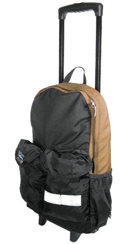 Made in USA WHEELED TWINNER Rolling Backpack Tough Traveler