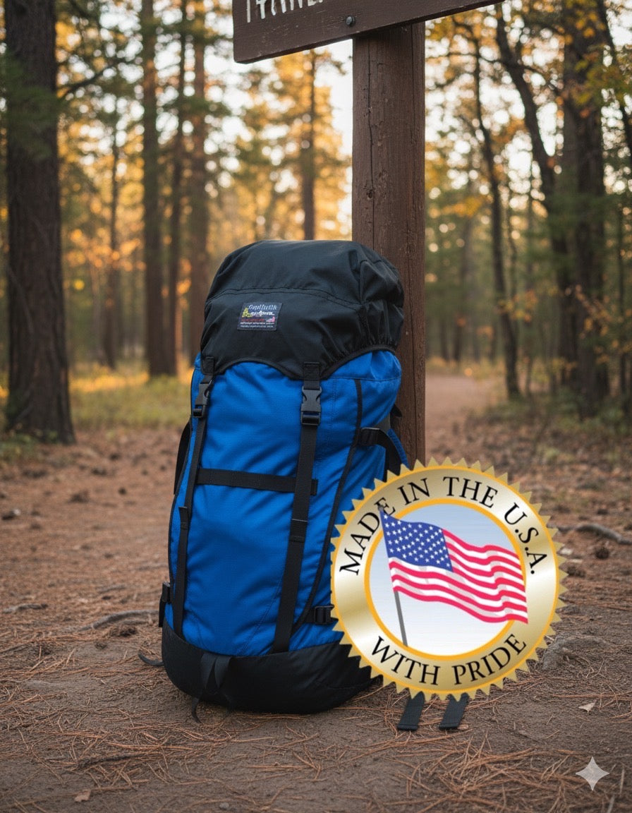 backpack lightweight hiking and airport compliant DEYACE Travel Backpack, TSA Approved 17x13x8 Personal Item Carry On Bags sewn in USA by Tough Traveler since 1970. Peak Performance Hike 22L Backpack