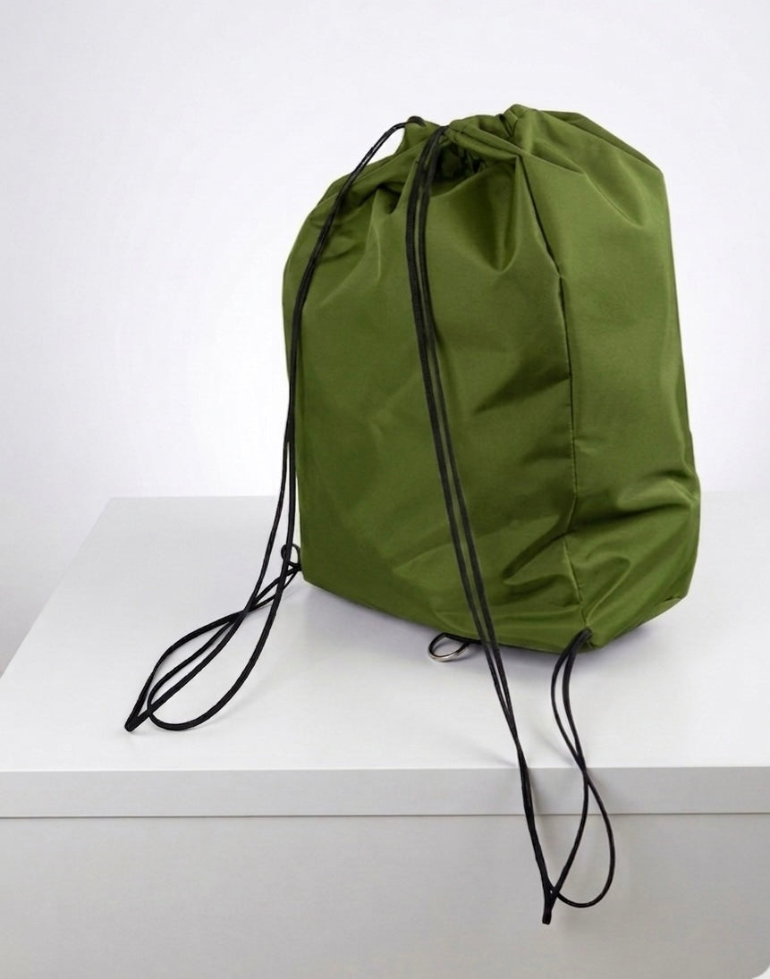 DRAWSTRING BACKPACK Olive