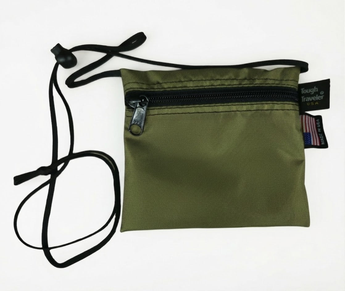 Secure Travel Neck Pouch Made in USA | Handcrafted by Tough Traveler since 1970 |  NECK POUCH