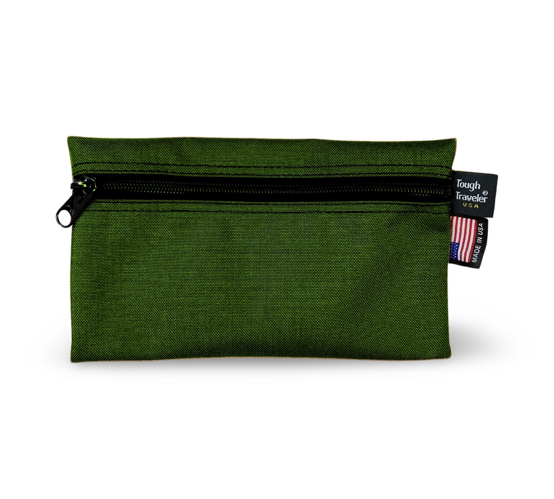 Coffee and Bible Time Dual Zip Pencil Pouch - Green