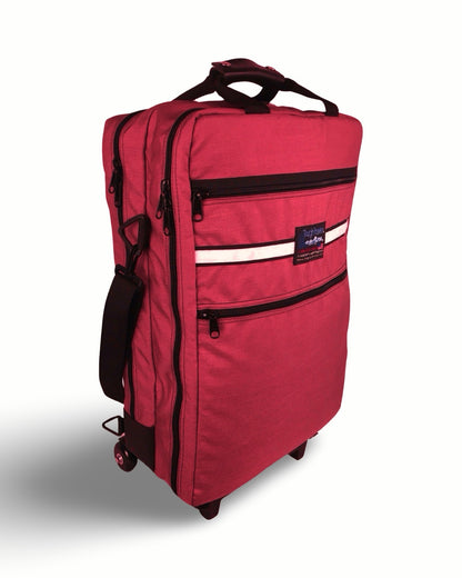 best international travel carry-on rolling backpacks Rolling Carry-On Backpack Made in USA