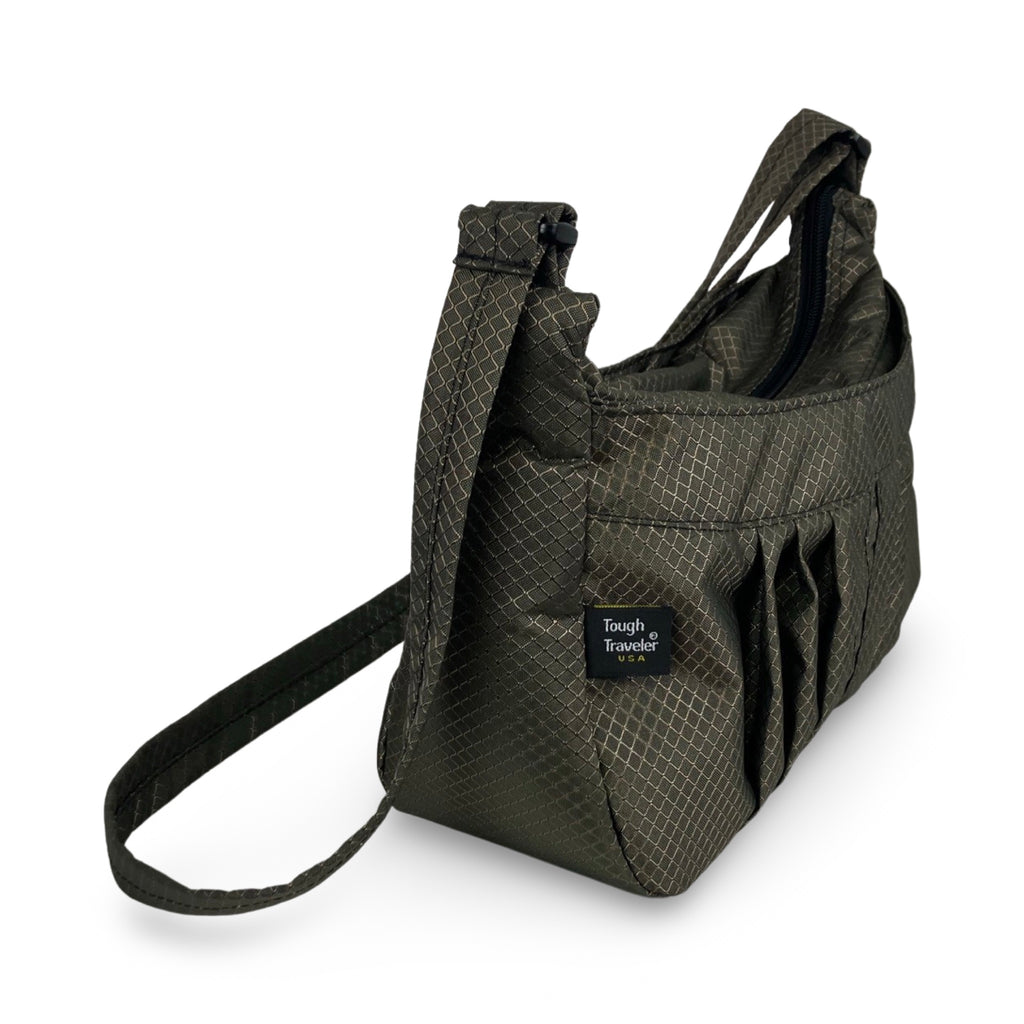 DIAMOND PURSE Shoulder Bags, by Tough Traveler. Made in USA since 1970