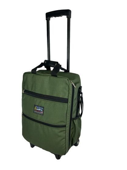 CLIPPER Wheeled Carry-On Carry-on Luggage, by Tough Traveler. Made in USA since 1970