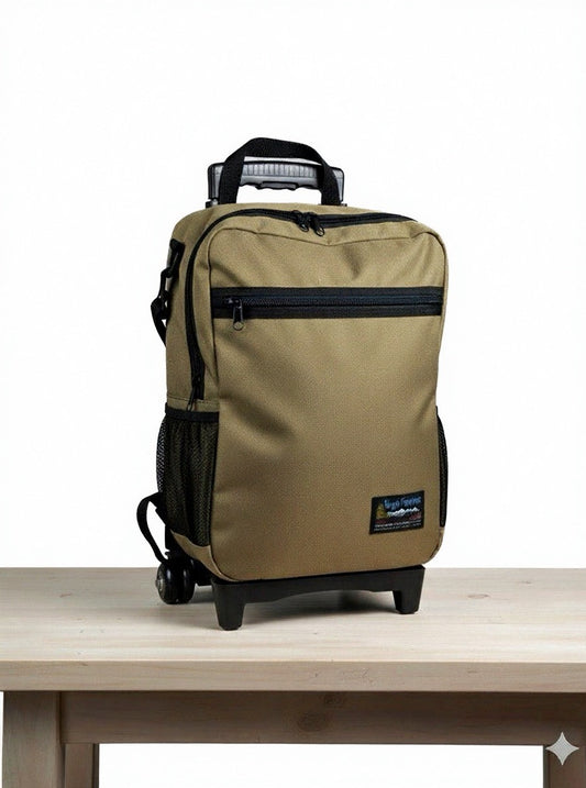 LITTLE FELLOW Rolling Carry-On Carry-on Luggage | Made in USA | Tough Traveler