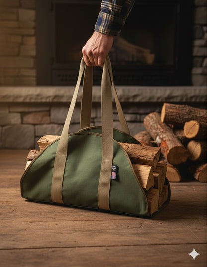 LOG CARRIER Tote Bags | Made in USA | Tough Traveler