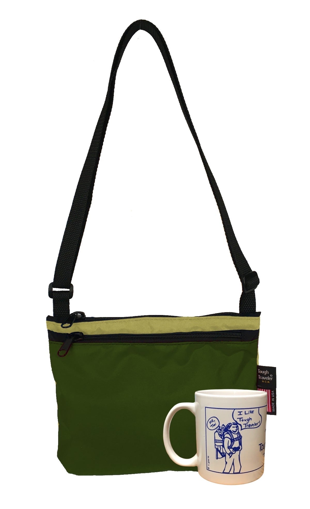 MINNOW Bag Shoulder Bags, by Tough Traveler. Made in USA since 1970