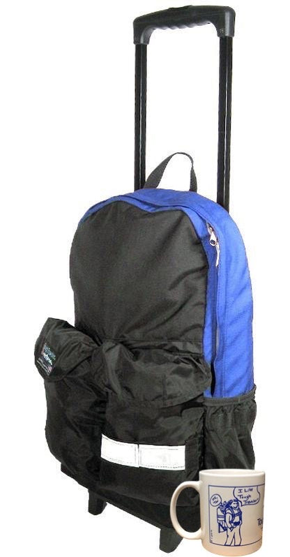 Wheeled 17L Rolling Backpack Made in USA