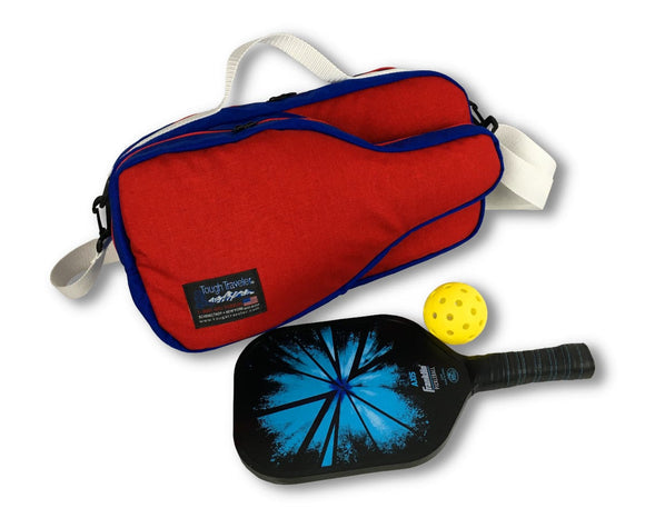 Tough Traveler Red/White/Blue DILLY Pickleball Shoulder Bag