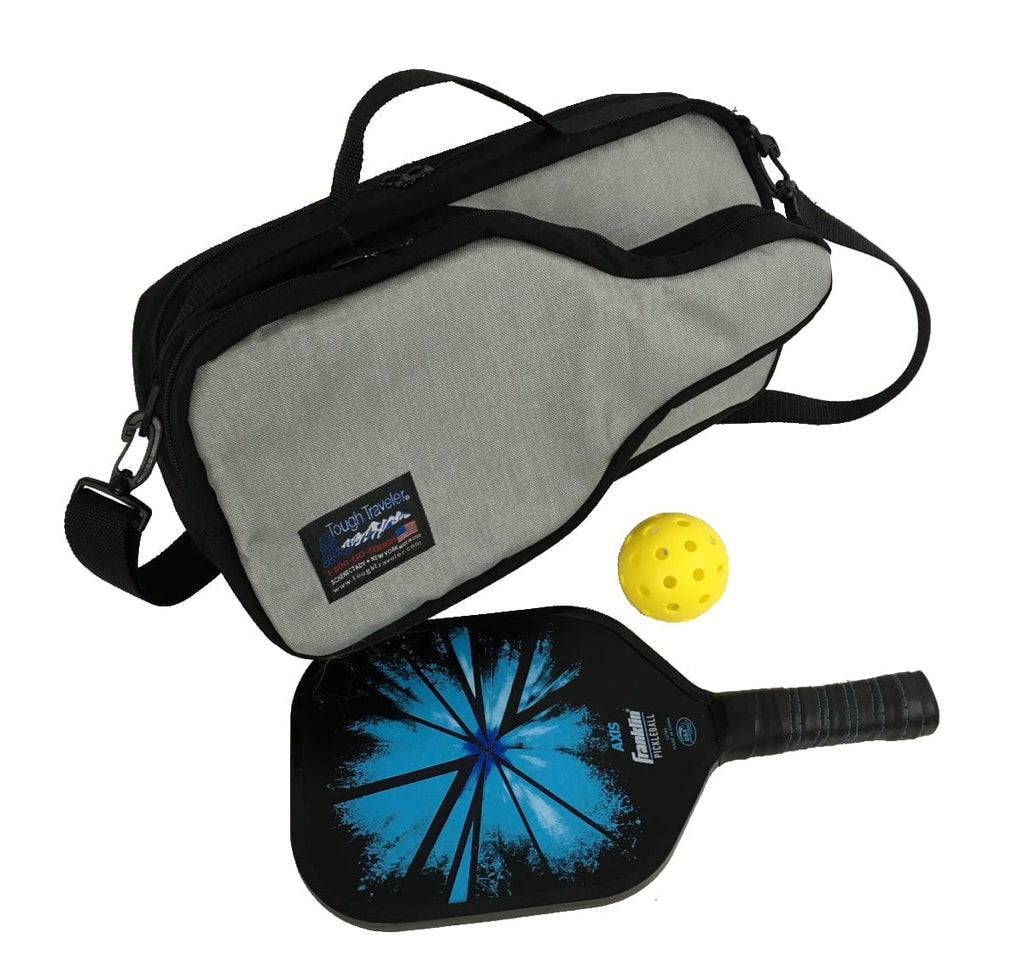 PICKLEBALL PLAYER Travel Shoe Bag - Racquet and Embroidered Monogram