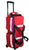 Wheeled medical oxygen tank bag