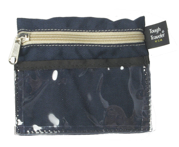 Tough Traveler Luggage Navy/Tan (Small) BELT POUCH (Window)
