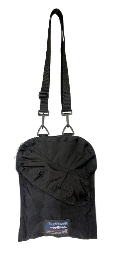 Tough Traveler Luggage Black DOUBLE POUCH