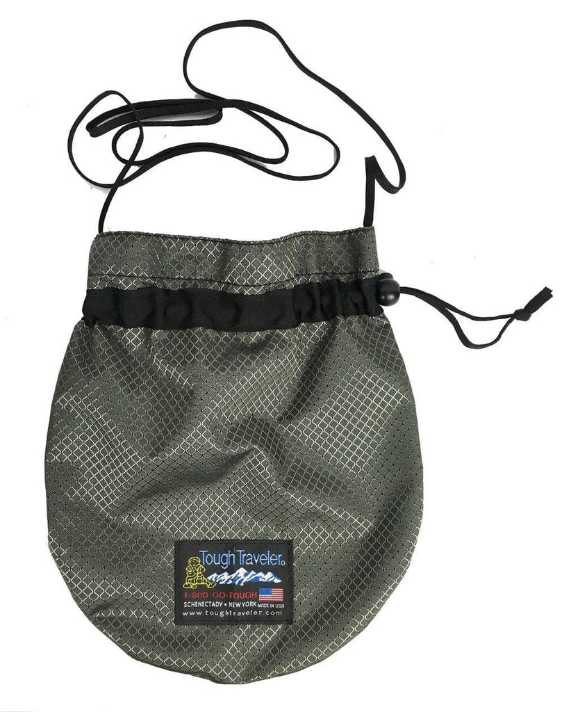 DRAWSTRING SHOULDER BAG Pouches, by Tough Traveler. Made in USA since 1970