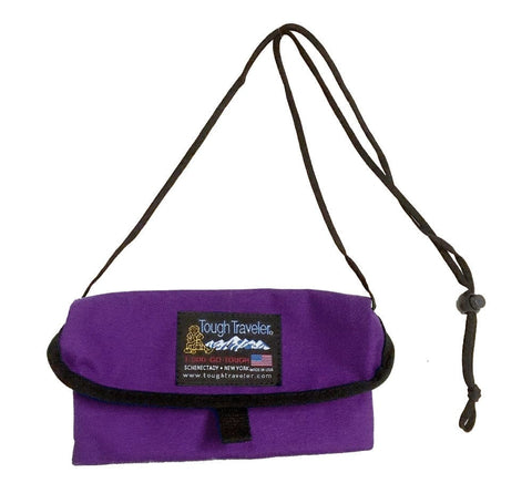Tough Traveler Luggage Small / Purple FLAP NECK POUCH