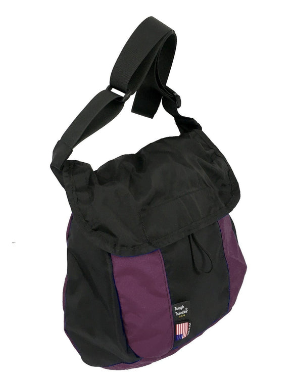 Tough Traveler Luggage Purple FLY Messenger Bag