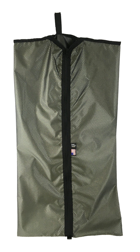 Tough Traveler Luggage Charcoal Diamond HANG-UP