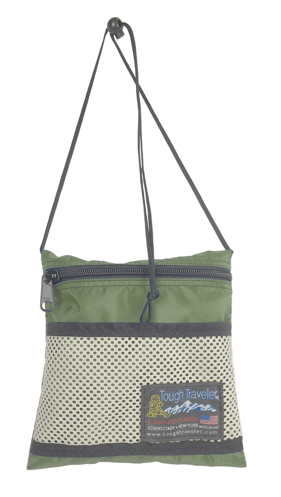 LARGE POUCH with MESH POCKET Pouches, by Tough Traveler. Made in USA since 1970