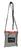 Tough Traveler Luggage Small / Silver Diamond (Red Trim) OPEN POUCH with SNAP