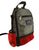 Tough Traveler Luggage Silver Diamond/Orange PEPPER Convertible Shoulder Bag