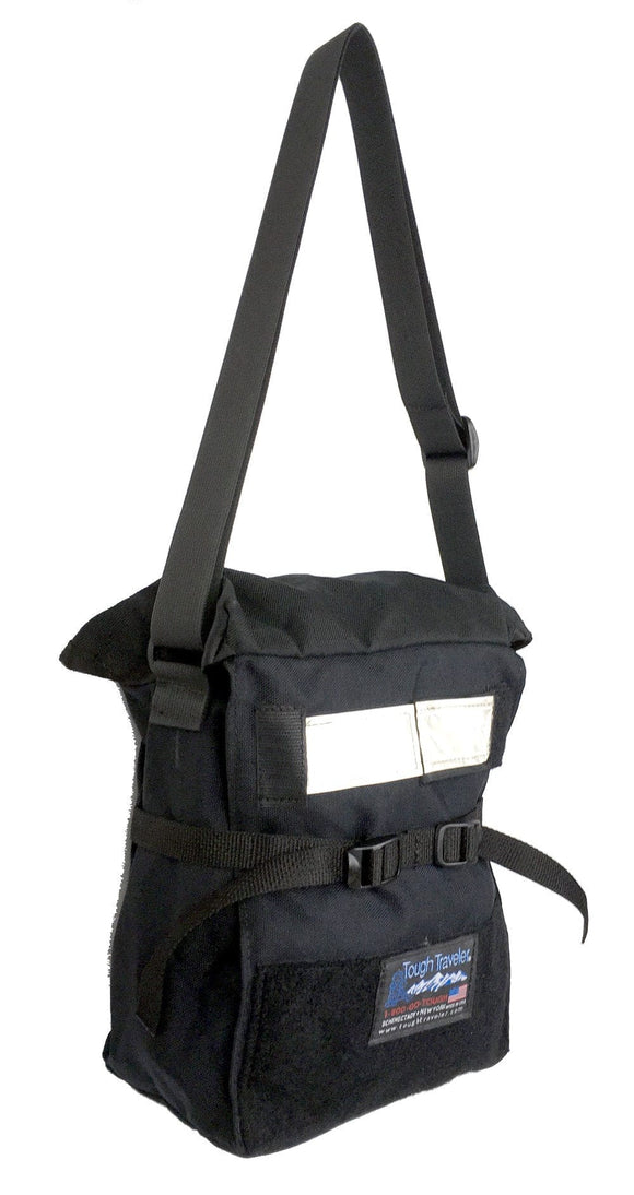 Tough Traveler Luggage Black Pocket Convo Shoulder