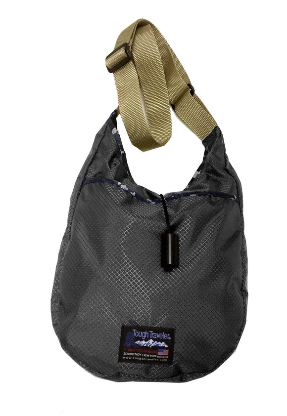 Tough Traveler Luggage Charcoal QUICK SLING TOTE