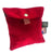 Tough Traveler Luggage Red Microsuede REVEL Pouch