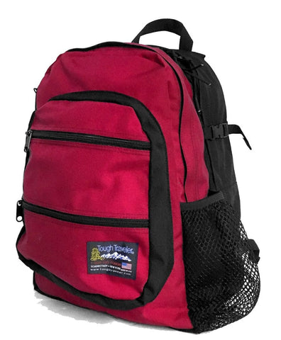 Tough Traveler Luggage Red / Without Water Bottle Pocket T-DOUBLE CAY Backpack