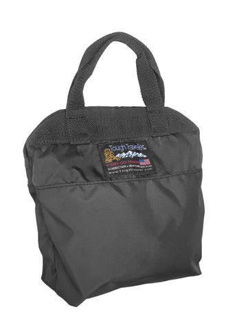 Tough Traveler Luggage Black TINY SATCHITT