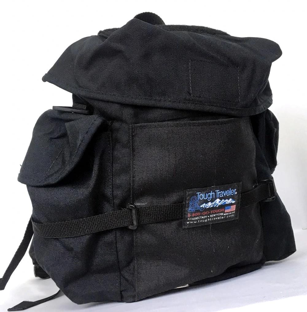 Tough Traveler Luggage Black (Padded Backpack Straps) TRANSFORMER SIMPLIFIED