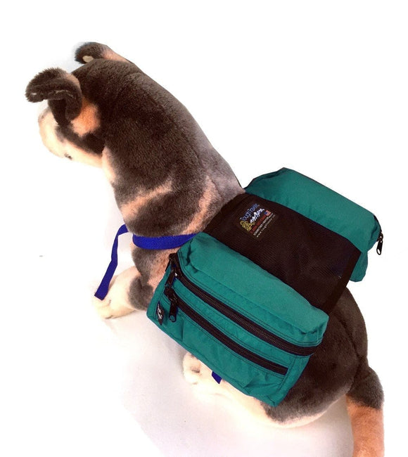 Tough Traveler Pet Products Teal DOG SADDLEBAGS II
